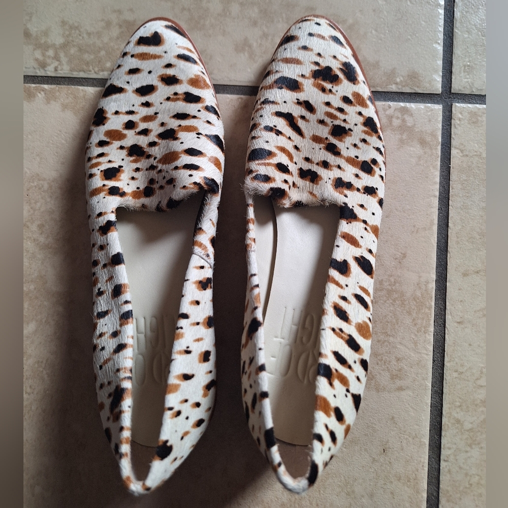 Bird Of Flight Cow Hide Shoes